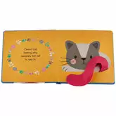 Dog plays Peekaboo I Big Felt Flaps Boardbook for Boys and Girls